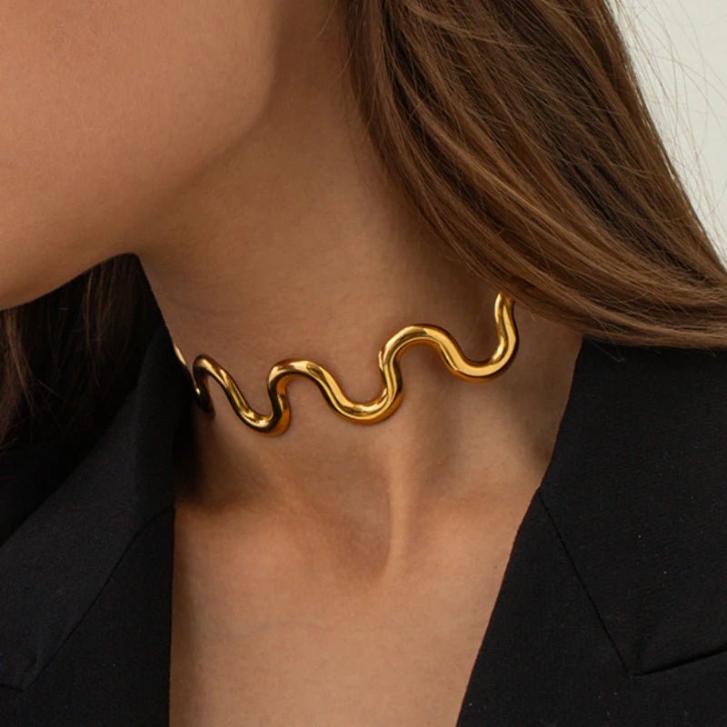 Gentle Wave Choker - gldplace