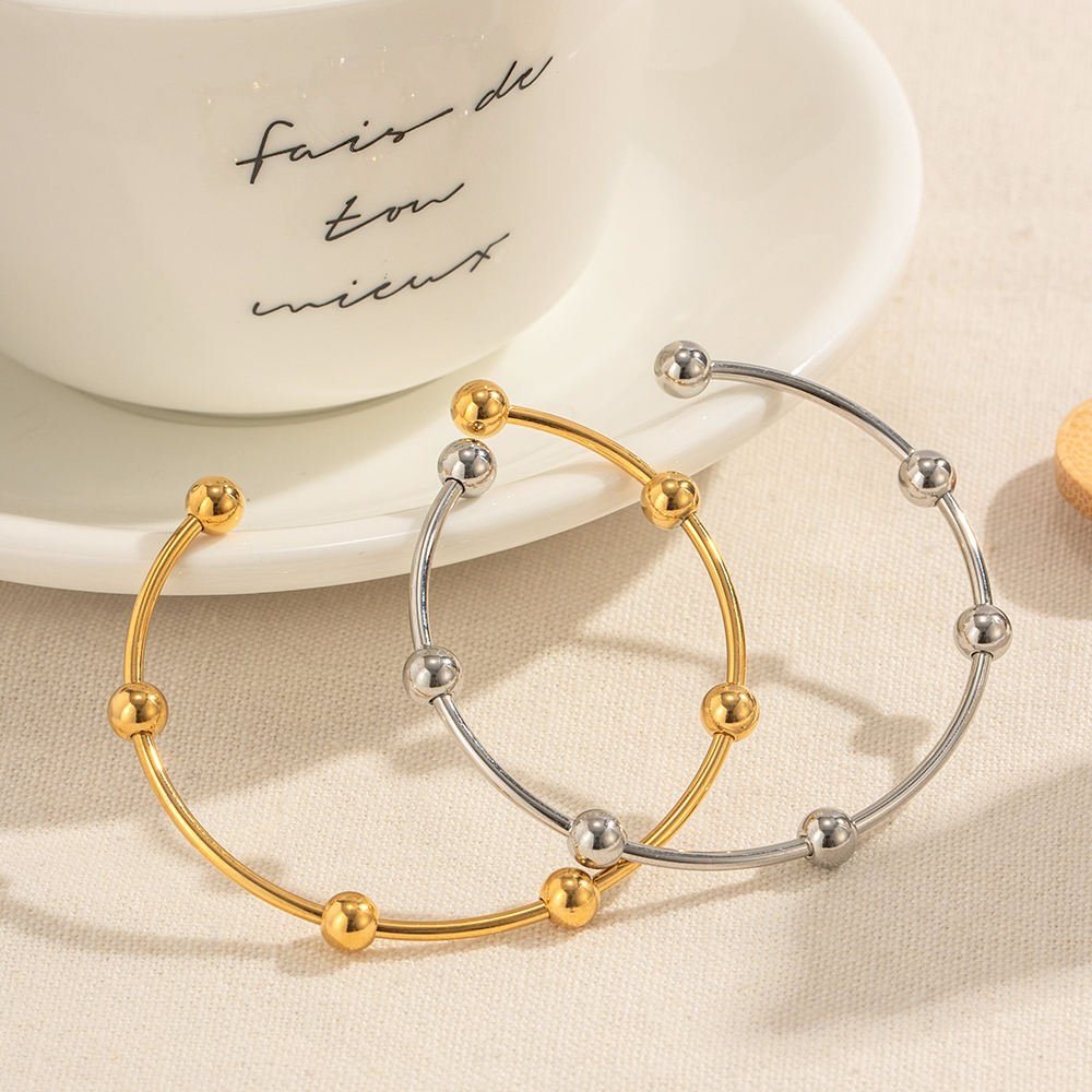 Slim Elegant Beaded Bracelet - gldplace