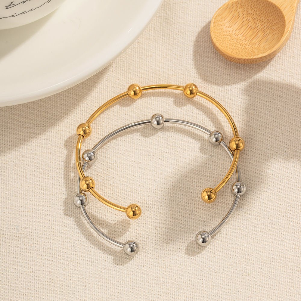 Slim Elegant Beaded Bracelet - gldplace