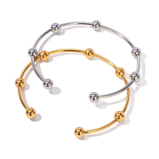 Slim Elegant Beaded Bracelet - gldplace