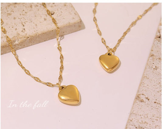 18k Gold Plated Cubic Heart Bracelet - gldplace