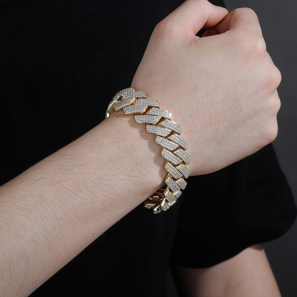 20 MM CUBAN LINK BRACELET 14K