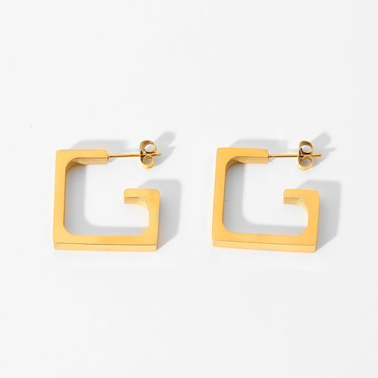 Hoop earrings - gldplace