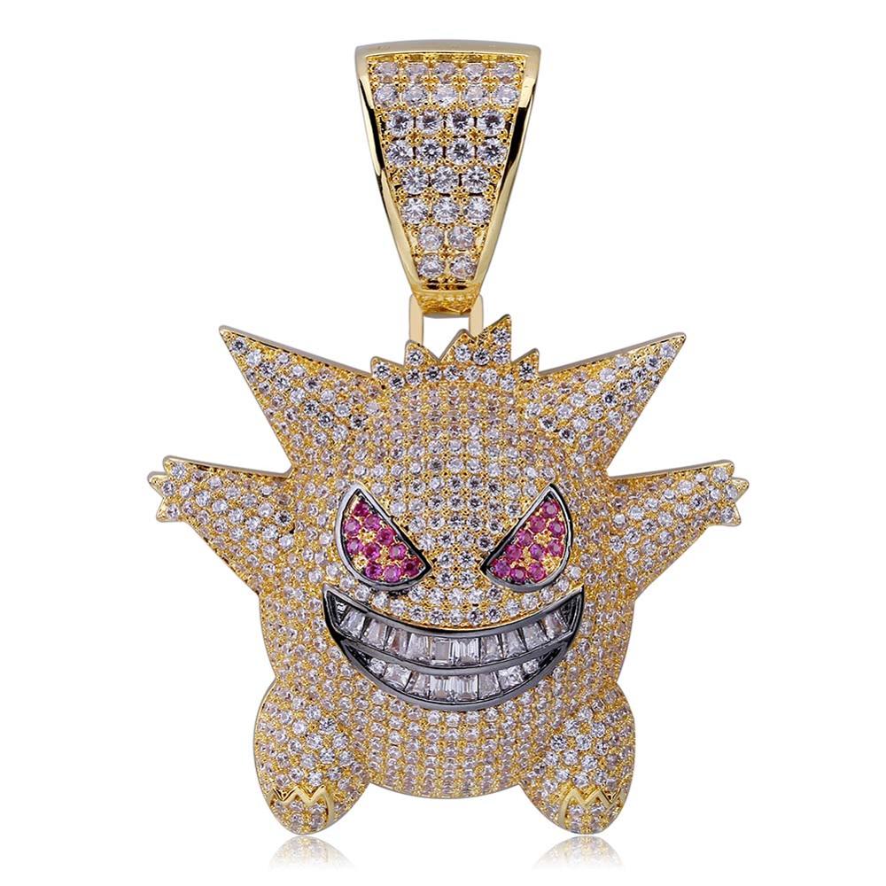 Gengar pendant clearance gold